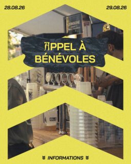 Les plus beaux festivals se construisent ensemble. 💛

Derrière chaque sourire, chaque concert et chaque rencontre, il y a une équipe de bénévoles qui rend tout cela possible.

Cette année, toi aussi, tu peux faire partie de l'aventure. Viens vivre Basse Culture de l'intérieur, rencontrer une équipe passionnée et contribuer à faire de cette 5ᵉ édition un moment inoubliable.

👉 Le lien vers la plateforme d'inscription des bénévoles est disponible en bio.

ℹ️ Première inscription ? Commence par créer ton profil via le lien, puis retourne une seconde fois sur ce même lien pour t'inscrire à l'événement Basse Culture 2026.

ONE LOVE

📸 Photo : @zadkiel.hzjm
