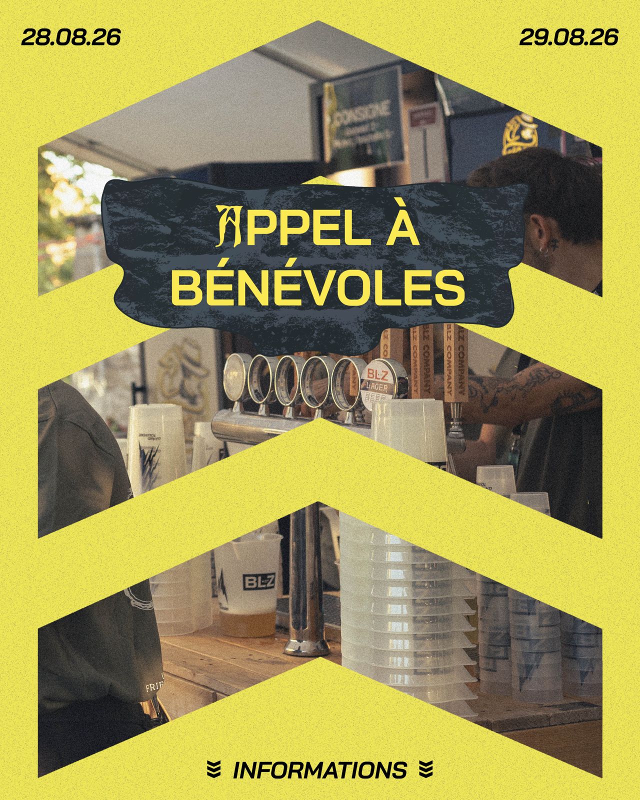 Les plus beaux festivals se construisent ensemble. 💛

Derrière chaque sourire, chaque concert et chaque rencontre, il y a une équipe de bénévoles qui rend tout cela possible.

Cette année, toi aussi, tu peux faire partie de l'aventure. Viens vivre Basse Culture de l'intérieur, rencontrer une équipe passionnée et contribuer à faire de cette 5ᵉ édition un moment inoubliable.

👉 Le lien vers la plateforme d'inscription des bénévoles est disponible en bio.

ℹ️ Première inscription ? Commence par créer ton profil via le lien, puis retourne une seconde fois sur ce même lien pour t'inscrire à l'événement Basse Culture 2026.

ONE LOVE

📸 Photo : @zadkiel.hzjm